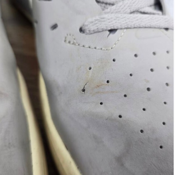 Nike SB Nyjah Atmosphere Grey True Berry Skating Sneakers Mens 11.5 AA4272-004 - Picture 6 of 7